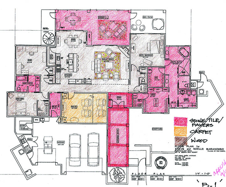 floor matls plan